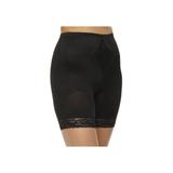 Plus Size Women's Waistline Thigh Shaper by Rago in Black (Size 4X)