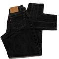 Levi's Jeans | Levi's 550 Relaxed Fit Tapered Leg Women's Size 6 Reg L Red Tab Black Denim Jean | Color: Black | Size: 6 Reg L