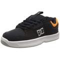 DC Shoes Lynx Zero-Leather Shoes for Men Sneaker, Dc Navy Orange, 11 UK