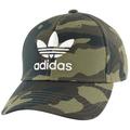 adidas Originals mens Icon Precurve Snapback Cap, Camo/White, One size