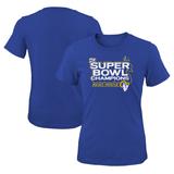 Girls Youth Fanatics Branded Royal Los Angeles Rams Super Bowl LVI Champions Parade T-Shirt