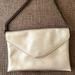 J. Crew Bags | J Crew Leather Shoulder Bag/Clutch | Color: Silver | Size: Length:'10 Width:' 1/8 Height:'7