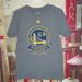 Adidas Tops | Adidas Gs Warriors T-Shirt | Color: Gray | Size: S