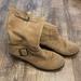 American Eagle Outfitters Shoes | Ae Tan Suede Boots Size 8 | Color: Tan | Size: 8