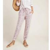 Anthropologie Pants & Jumpsuits | Anthropologie Pink Orana Snake Print Joggers Xs | Color: Pink | Size: Xs