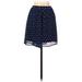 Old Navy Casual Mini Skirt Mini: Blue Bottoms - Women's Size Medium