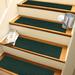 Green 0.25 x 30 W in Stair Treads - Matterly WaterHog Squares 8.5 in. x 30 in. Indoor Outdoor Stair Treads Polyester | 0.25 H x 30 W in | Wayfair