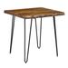 The Twillery Co.® Camak Table de bout en bois massif Kaya Metal in Brown | 24 H x 24 W x 24 D in | Wayfair EE2129C2E7F047CE9904C0A189A6E68E