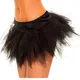 Livraison gratuite Sexy adulte Mini Tulle Tutu Ballet multicouche à volants Frilly Patients jupon