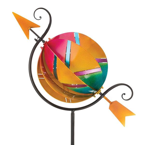 Regal Art & Gift 13000 - Vertical Wind Spinner - Color Blast Wind Spinners