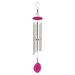 Regal Art & Gift 13025 - 32" Pink Agate Aluminum/Steel/Acrylic Bird Chime