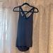 Athleta Tops | Athleta Workout Tank In Navy Blue - Size Small | Color: Blue | Size: S