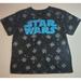 Disney Shirts | Disney Store Star Wars Darth Vader Baby Black/Blue T-Shirt Men’s 2xl Pre-Owned | Color: Black/Blue | Size: Xxl