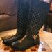 Michael Kors Shoes | Michael Korz Emma Quilted Boot | Color: Black | Size: 5
