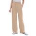 Plus Size Women's Sport Knit Straight Leg Pant by Woman Within in New Khaki (Size 5X)