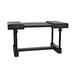 Noir Trading Inc. Locarno Writing Desk Wood in Black/Brown/Red | 32 H x 60 W x 28 D in | Wayfair GDES190P