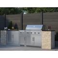 NewAge Products Outdoor Kitchen Performance 33 in. Grill in Stainless Steel in White | 23 H x 33 W x 24 D in | Wayfair 66980