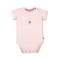 Sterntaler Baby Mädchen Baby Body GOTS Emmi Body - Body Baby, Baby Wickelbody - aus getupftem Jersey mit Esel Print - rosa, 62