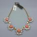 J. Crew Jewelry | J.Crew Statement Necklace | Color: Orange/Pink | Size: Os