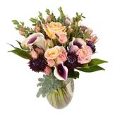 Member's Mark To Comfort You Bouquet + Vase (28 Stems)