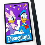 Disney Bags | Disneyland Resort Donald & Daisy Duck Luggage Tag | Color: Gold | Size: Os