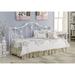 Metal Twin Daybed in White