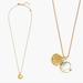 Madewell Jewelry | Brass Clamshell Locket Mirror Necklace | Color: Gold/Silver | Size: Os