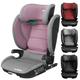 Jovikids i-Size High Back Booster Car Seat with Isofix (Group 2/3, 3 to 12 Years Approx, 15-36 kg) 100-150cm ECE R129 Pink