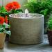 August Grove® Evita Concrete Fountain | 11.25 H x 13.5 W x 13.5 D in | Wayfair A8AD263D986E4BEF8BE765A3DC7B568B