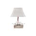 Red Barrel Studio® Three Feathered Friends Atop A Stack Of Books Accent Lamp Metal in Brown | 12 H x 6 W x 6 D in | Wayfair
