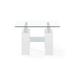 Ivy Bronx Kalil 4 Legs Coffee Table w/ Storage Wood/Glass in White | 18 H x 26 W x 26 D in | Wayfair 6FDA3195F4334112B2DB6602D7E75451