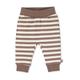 Sterntaler Baby Jungen Hose Baby GOTS Hose Emmi - Baby Hose, Kinder-Hose, Baby-Hose - mit "Mitwachsbund" und Stickerei - braun, 74