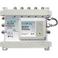 Axing SPU 54-09 SAT-Multischalter 4 Teilnehmer Premium-Line aktiv Quad-tauglich energiesparend (5 x 4)