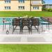 Patio Festival 11-Piece Outdoor Bar Height Dining Set with Cushions