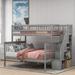 Twin over Full Stairway Bunk Bed with storage