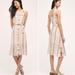 Anthropologie Dresses | Anthropologie Striped Dress | Color: Cream/Red | Size: 2