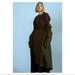 Zara Dresses | Brown Zara Midi Dress | Color: Brown | Size: L