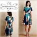 Anthropologie Dresses | Floral Anthropologie Dress | Color: Blue/Green | Size: 4