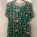 Lularoe Dresses | Large Lularoe Carly Nwt | Color: Green/Black | Size: L