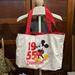 Disney Bags | Disney Reversible Canvas Tote Bag | Color: Cream/Red | Size: Os