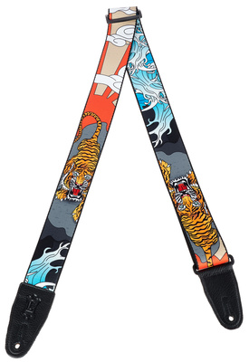 Levys Poly Print Strap 2" Tiger