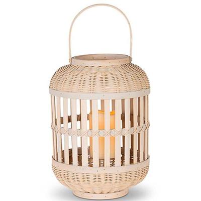 Gerson 45667 - 13.4" Bamboo Battery Operated LED Candle with Timer