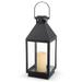 Gerson 45185 - 18" Black Battery Operated LED Candle with Timer