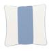 Colorblock Sunbrella Outdoor Pillow Cover - Cornflower/White , 12" x 20" - Ballard Designs Cornflower/White 12" x 20" - Ballard Designs