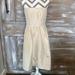 J. Crew Dresses | J Crew Jenny Strapless Silk Midi Cocktail Dress Size 8 | Color: Cream | Size: 8