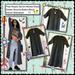 Free People Dresses | Free People Denim “Market” Dress Duster | Color: Black/Gray | Size: Xs Slouchy Fit
