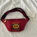 Gucci Accessories | Gucci Red Leather Belt Bag/Cross Body L1951088 Small | Color: Red | Size: Small