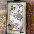 Coach Cell Phones & Accessories | Hp 2/18/2022 Coach Flowers Iphone Case. Iphone 12 Pro Max | Color: Pink/Purple | Size: Iphone 12 Pro Max