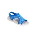 Wide Width Women's The Serafina Sandal by Comfortview in Blue Multi (Size 10 1/2 W)