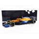 Minichamps 530201904 1:18 Mclaren Renault MCL35-Lando Norris-3rd Austrian 2020 Sammlerstück Miniaturauto, Mehrfarbig